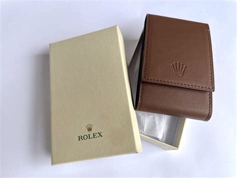 rolex travel case for sale|Rolex travel carrying case.